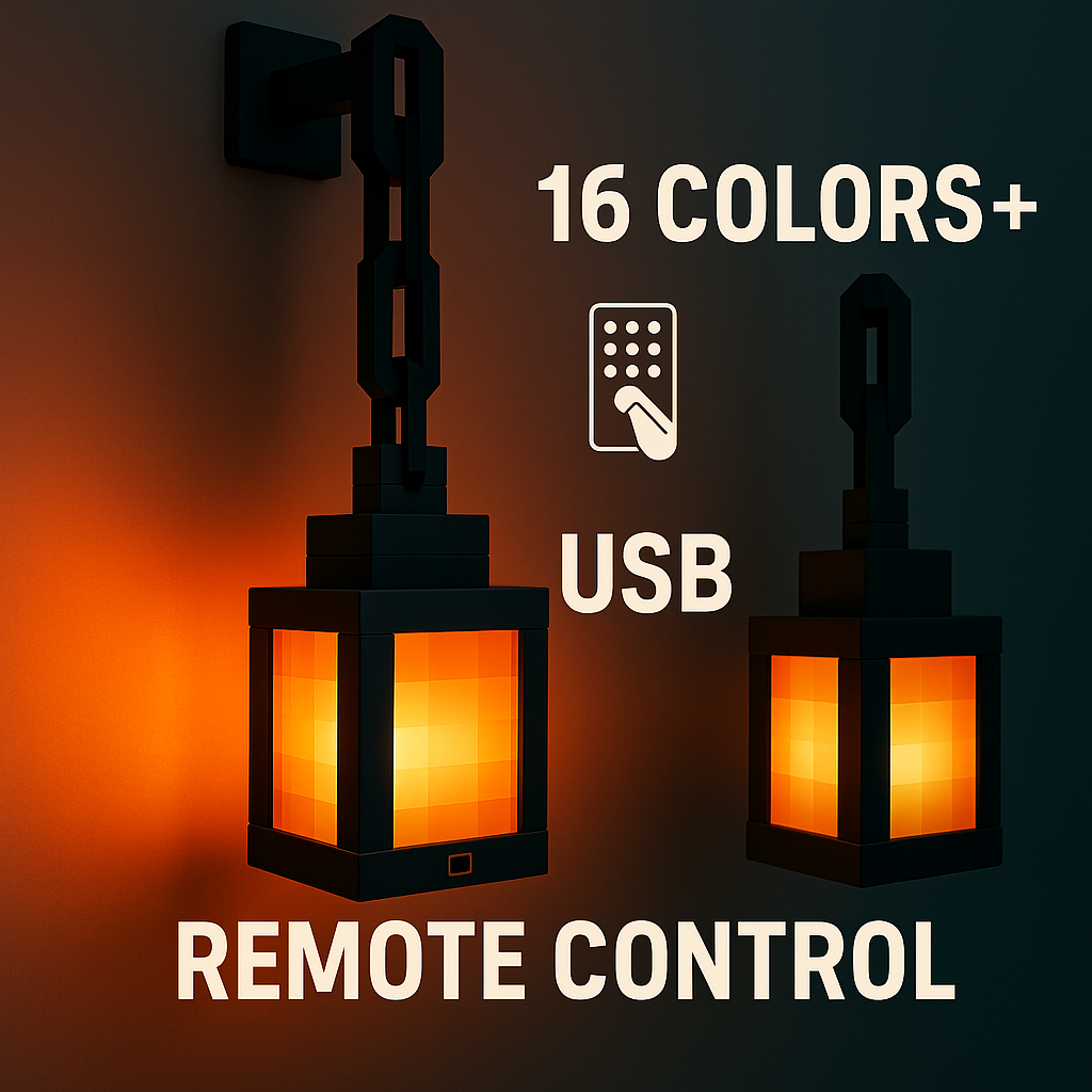 Pixel Soul Lantern Lamp