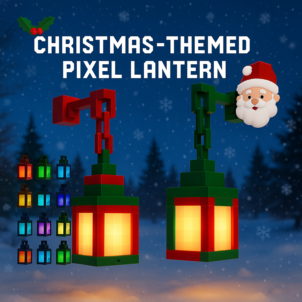 Pixel Soul Lantern Lamp